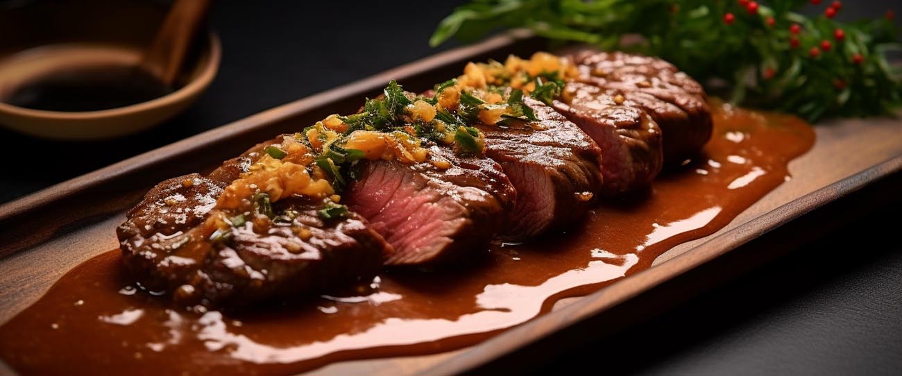 Rinderfilet mit Shii-Take-Sauce | Pilzzucht Mandarin