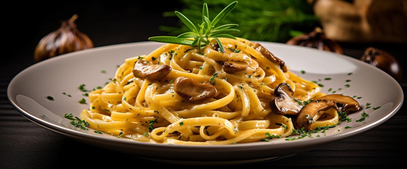 Spaghetti mit Steinpilzsauce